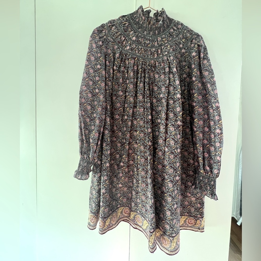 Hunter Bell NYC Ikat Cotton Dress